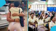 Ghanaian mum gifts her SHS graduate daughter a Toyota RAV4 for completing school
