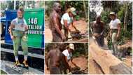 See the emotional note female national service personnel wrote to her dad who sells woods so she can go to school (videos, photos)