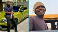 Ghanaian businessman and philanthropist melts hearts as he surprises trotro mate with GH¢1,000