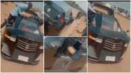 Talented student builds fine sports car as his final year project, video shows him about to test drive it