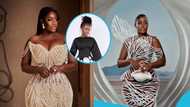 Nana Akua Addo's pretty daughter rocks stylish black outfit and knee high converse for her birthday shoot