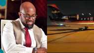 Video of airplane with Trade Fair board chairman McDan's name on it surfaces