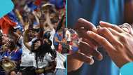 World Cup romance: Fan proposes to girlfriend on pitch at halftime of Haiti vs Morocco match