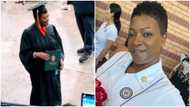 “It's all Black joy”: Mum of 2 earns degree to officially become registered nurse; her goddaughter celebrates her