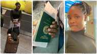 "I got my visa": Nigerian lady gets work visa, relocates to United Kingdom, posts video of her journey