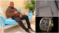 Shatta Bandle's rich friend Hushpuppi splashes GHC1.4m on a wristwatch; shares photos