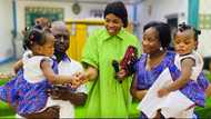 Couple who welcomed twins after 10 years of childlessness poses with all-grown girls; their photos stir reactions