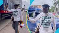 Ernest Birmeh protests against societal pressures in Ghana, video goes viral as Ghanaians react