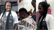 I used to work at a strip club -23-year-old lady now a barber narrates in video