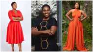 Such an innocent old woman - Fans say as Abena Korkor flaunts mother