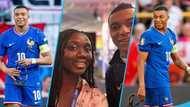 Euro 2024: Ghanaian lady overjoyed as she meets Kylian Mbappe, video trends