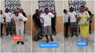 No one can match his energy - Many react as dad shows off funny moves during family performance