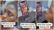 Disgruntled lady calls MTN office over suspension of zone bundle, sounds teary in video: “I can't buy 10 cedi bundle a day”