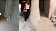 Lady shares a video of the rickety-looking apartment she was shown going for GH₵17,000