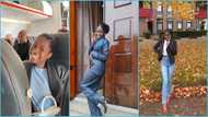 Ghanaian lady quits KNUST to relocate abroad, shares her happy moments in adorable TikTok video