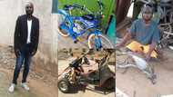 Ibrahim Sumaila: Meet the Ghanaian innovator building bikes from scrap metals that use fuel