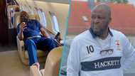 Ibrahim Mahama flies comfortably on his private jet, many wish to be like him: "Me in a few years to come"