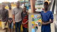 Kind man provides home for young boys who came to Accra to hawk in order to support their amputee mum