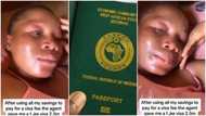 "It's painful": Lady cries after paying GH¢36,717 to agent, she gets fake visa
