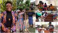 Meet the lady who dedicates her time teaching women to become carpenters & tailors
