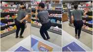 Beautiful curvy lady dances at workplace, shakes waist in video without fear of sack, many praise her