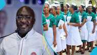 "It will drop": Bawumia assures trainee nurses their allowances will be paid by Thursday, May 16