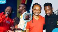Sarkodie’s photo proudly hangs in Daddy Lumba’s living room