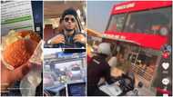 Rich kid uses police escort to buy burger; folks react to video in rage