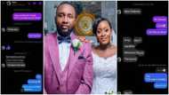 Lady shoots her shot at man on Facebook and marries him, screenshots of their chats cause stir