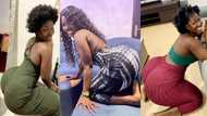 Abena Cilla: Pretty model causes stir with 1st 7 photos in 2022