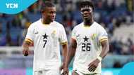 Fatawu Issahaku playfully teases Black Stars teammate over English fluency: Video