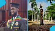 Otuo Serebour studies General Arts in SHS, emerges valedictorian of KNUST's College of Engineering
