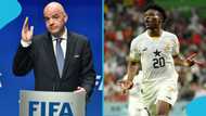 Mohammed Kudus gets FIFA shoutout for memorable first World Cup goal (Video)