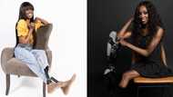 Pretty lady who lost her legs, fingers after falling sick becomes a model, beautiful photos pop up