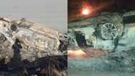 E/R: Angry residents of Amanase burn vehicle belonging to 5 suspected ritual murderers amid warning shots