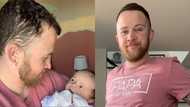 Transgender man who gave birth to baby boy angry at medics for calling him "mother"