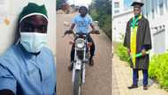 Wonder Jodocus: Meet the Ghanaian nurse with a degree working as okada rider