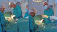 Ghanaian doctor jams to Akwaboah's hit song during surgery, trending TikTok video stuns many