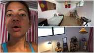 Foreign woman shares how her Ghanaian landlord help her renovate her apartment in adorable video