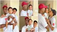 Regina Daniels and Ned Nwoko melt hearts with photos as their son clocks 10 months