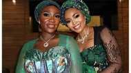 Mercy Johnson sends truck of gifts to Regina Daniels' new Abuja home, star breaks down in tears