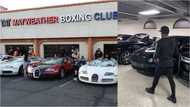 See inside Floyd Mayweather’s incredible and highly expensive car collection worth N10bn (video)