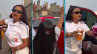 McBrown in awe as kids climb incomplete building to show her love, video melts hearts