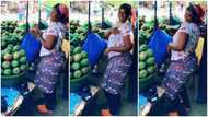 Plus-size mango seller whines waist effortlessly in video, her moves turn heads on the internet