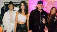 Kim Kardashian shares rare photo of rob out or dinner with Khloe, Kourtney and Travis Barker