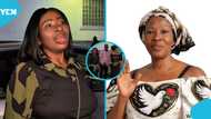 Akosua Serwaa's sister speaks, tells why they have not been seen supporting her in Lumba saga