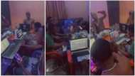 Na juju we dey use, no be Grace: man says in video as he sits with rich friends
