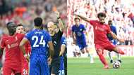 10-man Chelsea hold off Liverpool in entertaining 1-1 draw at Anfield.