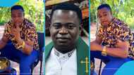 Great Ampong goes viral over his new look, gets fans concerned: “What cream are you using?”