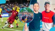 Mohammed Aminu: Ex Man City player spreads love by donating money to the streets, video